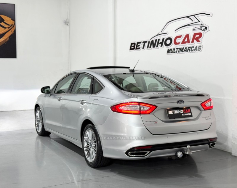 FUSION 2.0 TITANIUM AWD 16V GASOLINA 4P AUTOMÁTICO - 2015 - ESTâNCIA VELHA
