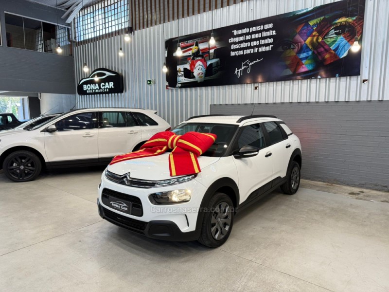 c4 cactus 1.6 vti feel bus flex 4p automatico 2020 caxias do sul