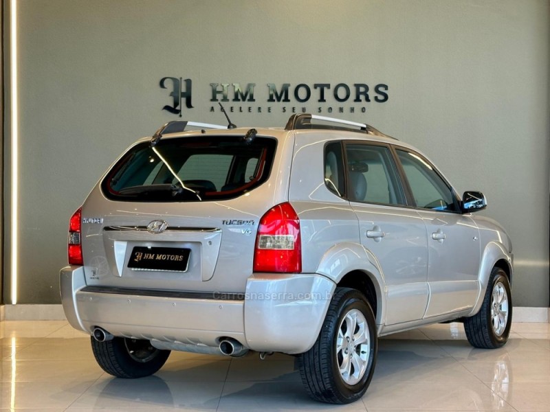 TUCSON 2.7 MPFI GLS 24V 175CV 4WD GASOLINA 4P AUTOMÁTICO - 2008 - CAXIAS DO SUL