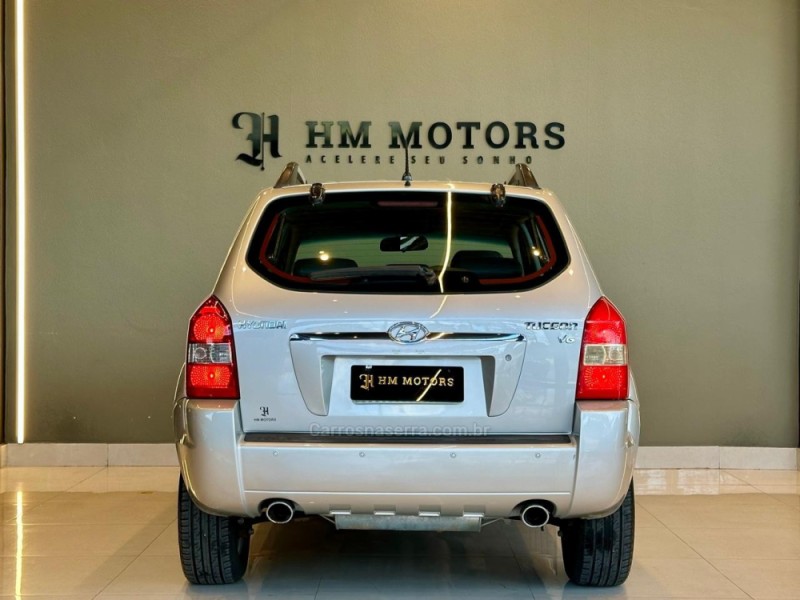 TUCSON 2.7 MPFI GLS 24V 175CV 4WD GASOLINA 4P AUTOMÁTICO - 2008 - CAXIAS DO SUL