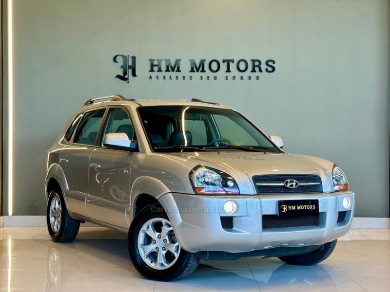 TUCSON 2.7 MPFI GLS 24V 175CV 4WD GASOLINA 4P AUTOMÁTICO - 2008 - CAXIAS DO SUL