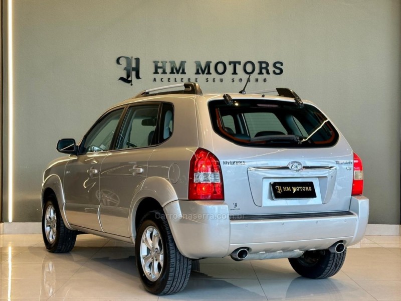 TUCSON 2.7 MPFI GLS 24V 175CV 4WD GASOLINA 4P AUTOMÁTICO - 2008 - CAXIAS DO SUL