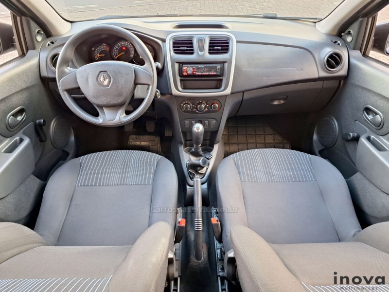 SANDERO 1.0 AUTHENTIQUE 16V FLEX 4P MANUAL - 2015 - NOVO HAMBURGO