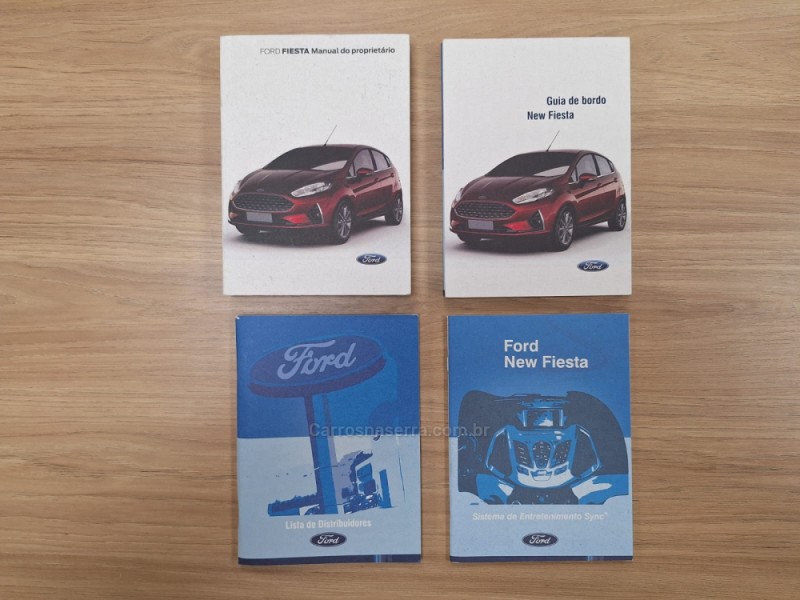 FIESTA 1.6 TITANIUM PLUS HATCH 16V FLEX 4P AUTOMÁTICO - 2018 - CAXIAS DO SUL