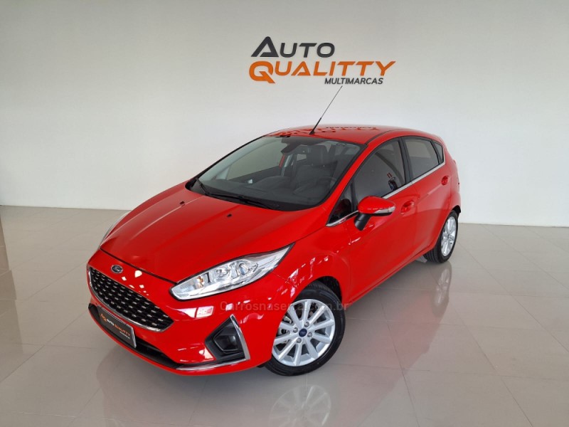 fiesta 1.6 titanium plus hatch 16v flex 4p automatico 2018 caxias do sul