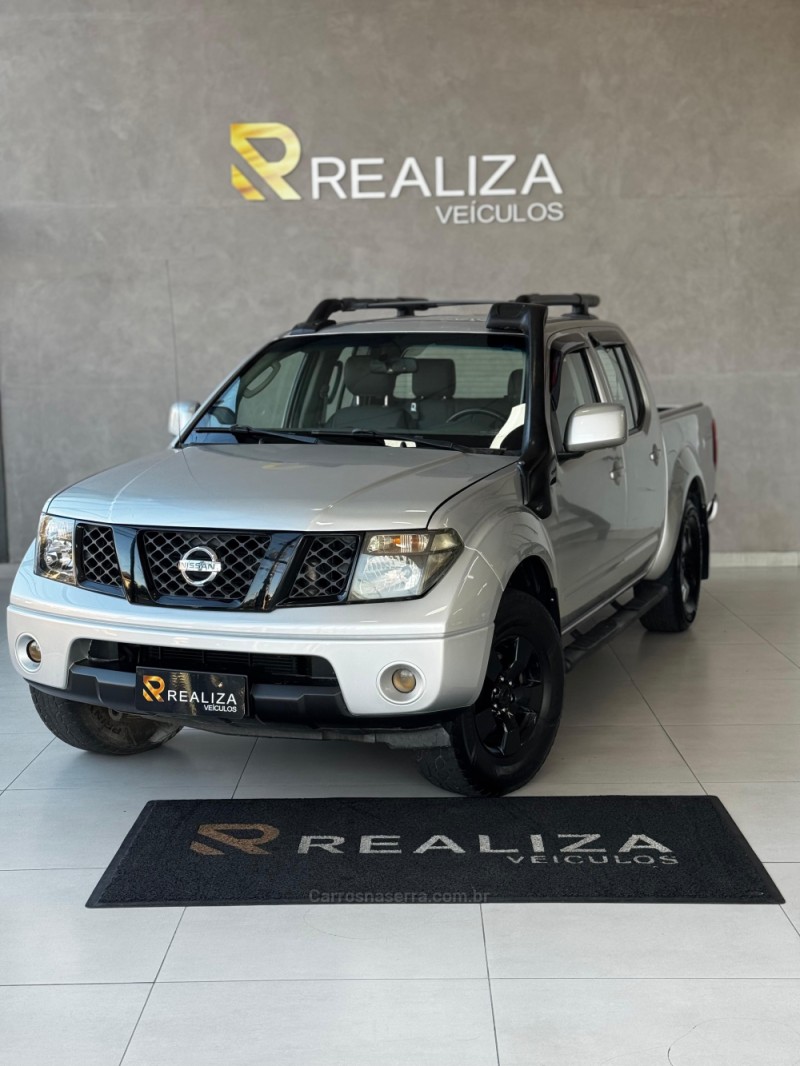 frontier 2.5 le 4x4 cd turbo eletronic diesel 4p automatico 2010 santa cruz do sul