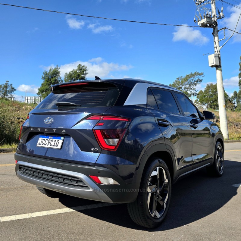 CRETA 2.0 ULTIMATE 16V FLEX 4P AUTOMÁTICO - 2024 - CAXIAS DO SUL