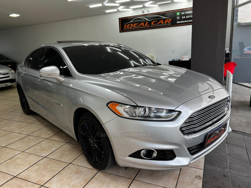 FUSION 2.0 TITANIUM GTDI ECOBOOST FWD GASOLINA 4P AUTOMÁTICO - 2015 - CAXIAS DO SUL
