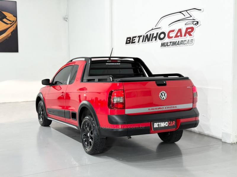 SAVEIRO 1.6 CROSS CE 16V FLEX 2P MANUAL - 2014 - ESTâNCIA VELHA