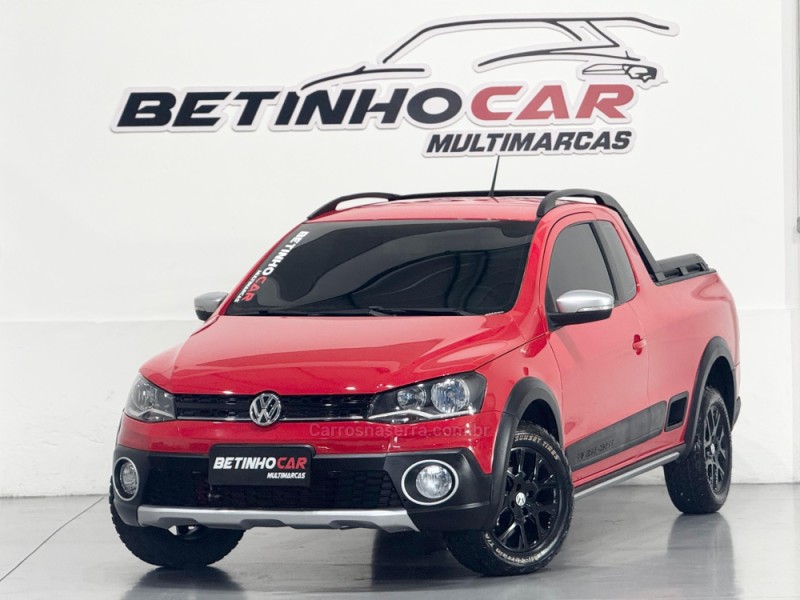 saveiro 1.6 cross ce 16v flex 2p manual 2014 estancia velha