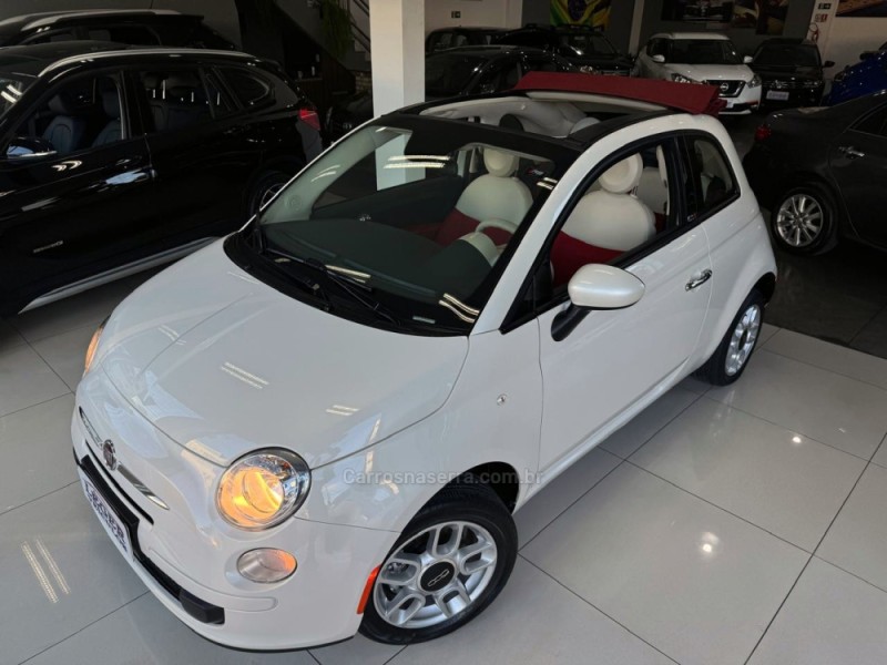 500 1.4 CABRIO 8V FLEX 2P AUTOMATIZADO - 2015 - SãO LEOPOLDO