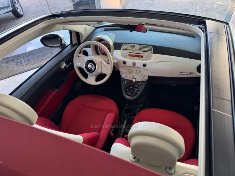 500 1.4 CABRIO 8V FLEX 2P AUTOMATIZADO - 2015 - SãO LEOPOLDO