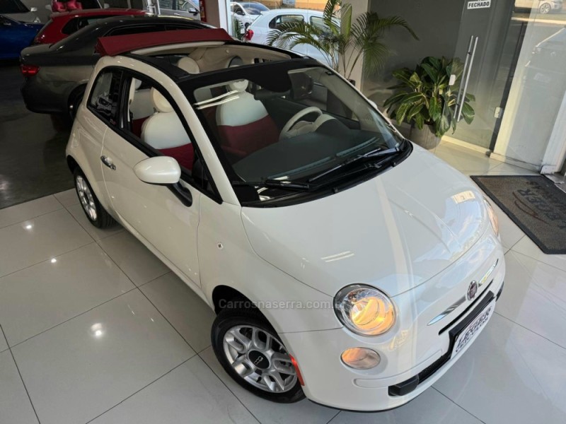 500 1.4 CABRIO 8V FLEX 2P AUTOMATIZADO - 2015 - SãO LEOPOLDO