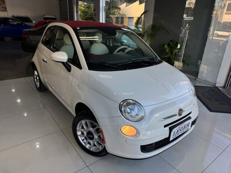 500 1.4 CABRIO 8V FLEX 2P AUTOMATIZADO - 2015 - SãO LEOPOLDO