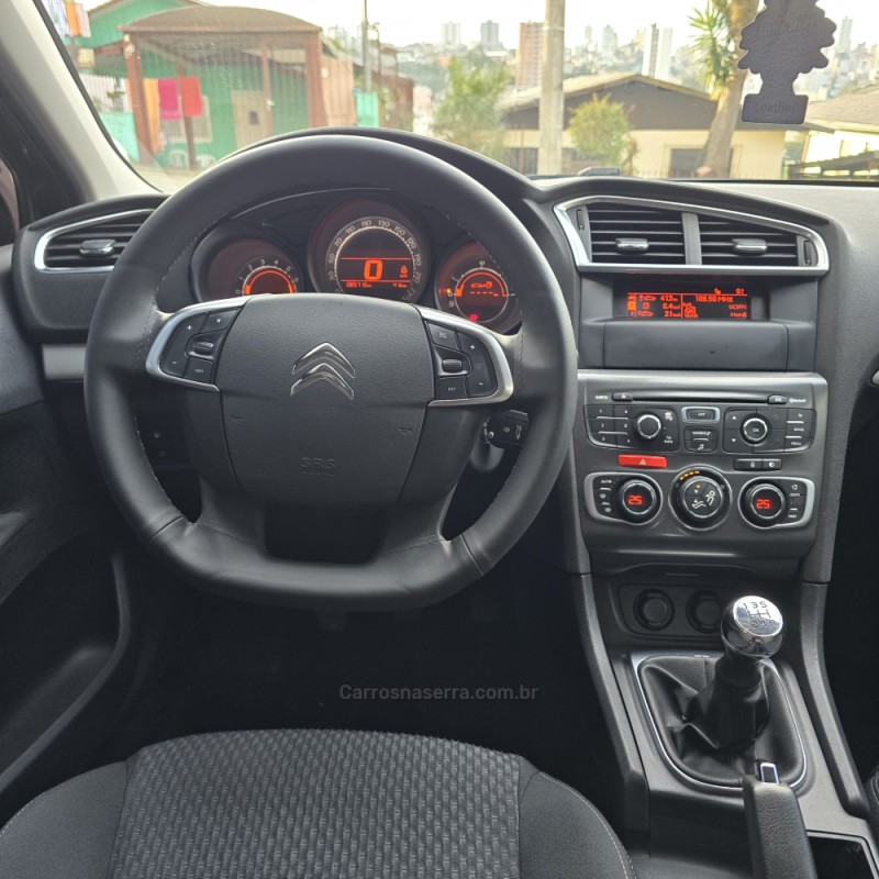 C4 LOUNGE 2.0 MPFI TENDANCE 16V FLEX 4P MANUAL - 2014 - CAXIAS DO SUL
