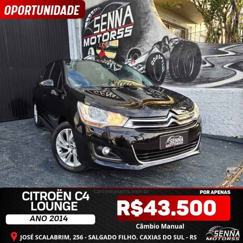 c4 lounge 2.0 mpfi tendance 16v flex 4p manual 2014 caxias do sul