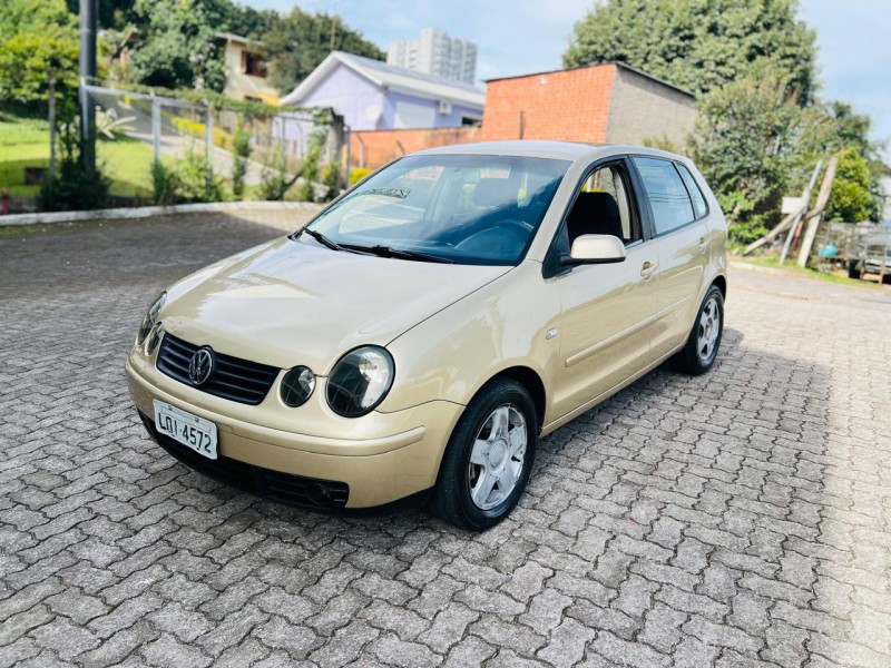 POLO 1.6 MI 8V GASOLINA 4P MANUAL - 2003 - BENTO GONçALVES
