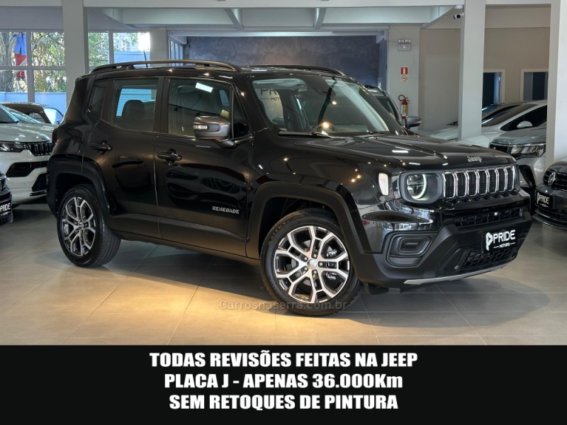 renegade 1.3 longitude t270 turbo flex 4p automatico 2024 caxias do sul