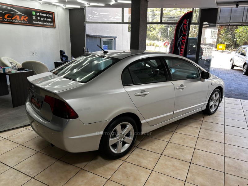 CIVIC 1.8 LXS 16V GASOLINA 4P MANUAL - 2008 - CAXIAS DO SUL