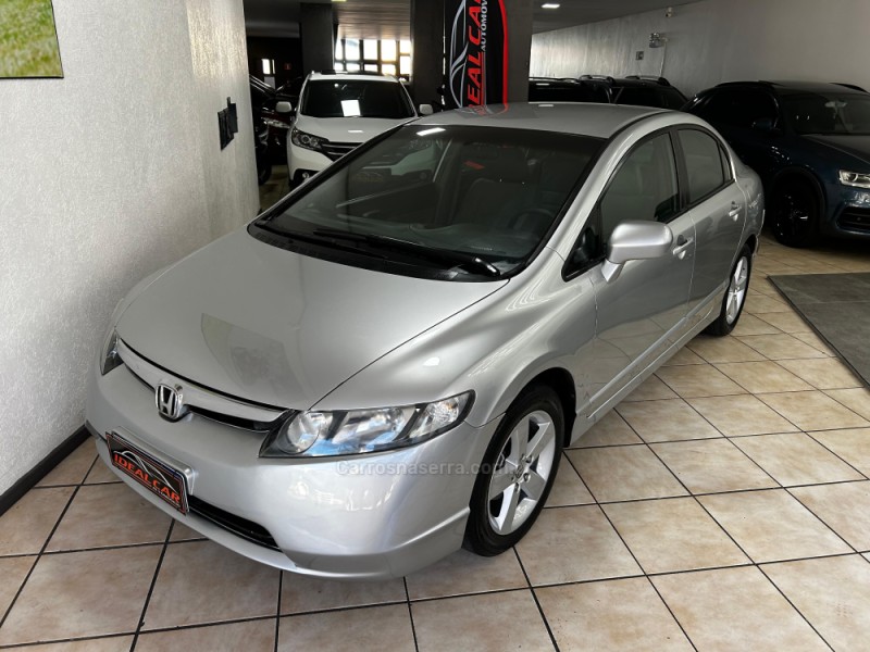 civic 1.8 lxs 16v gasolina 4p manual 2008 caxias do sul