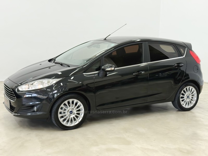 fiesta 1.6 titanium hatch 16v flex 4p automatico 2015 caxias do sul