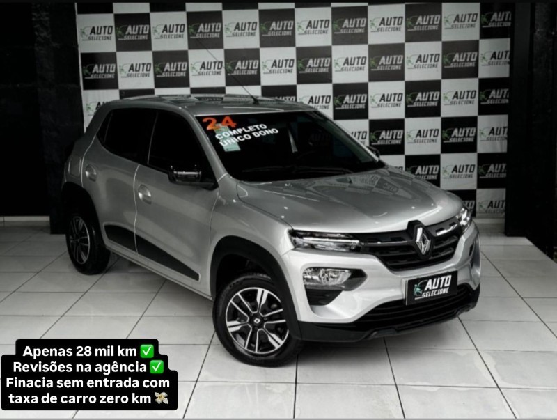 kwid 1.0 12v sce flex intense manual 2024 caxias do sul
