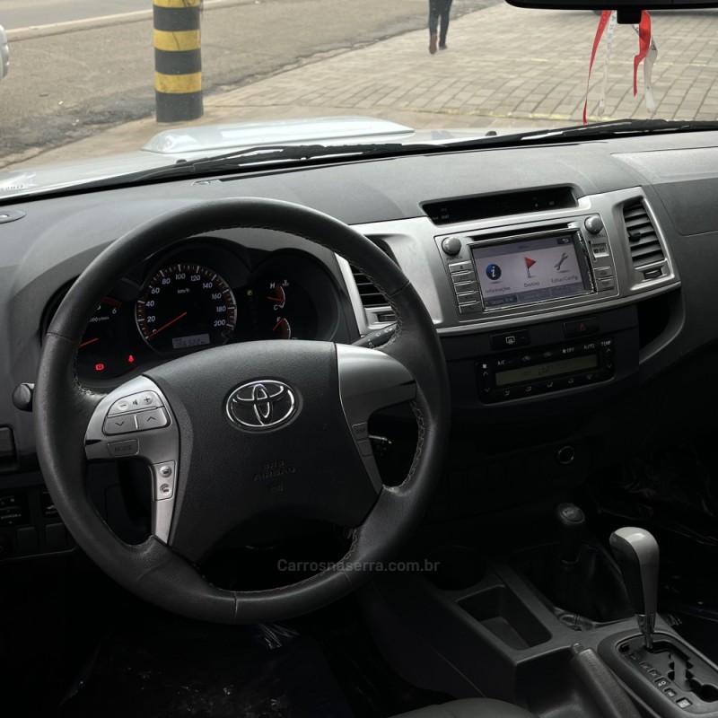 HILUX 3.0 SRV 4X4 CD 16V TURBO INTERCOOLER DIESEL 4P AUTOMÁTICO - 2013 - VACARIA