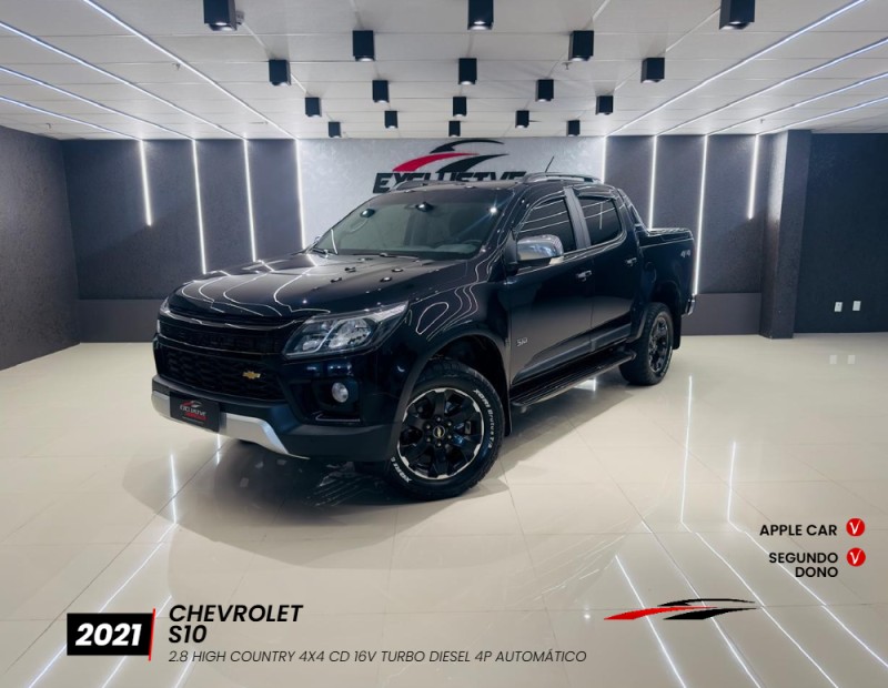 s10 2.8 high country 4x4 cd 16v turbo diesel 4p automatico 2021 caxias do sul