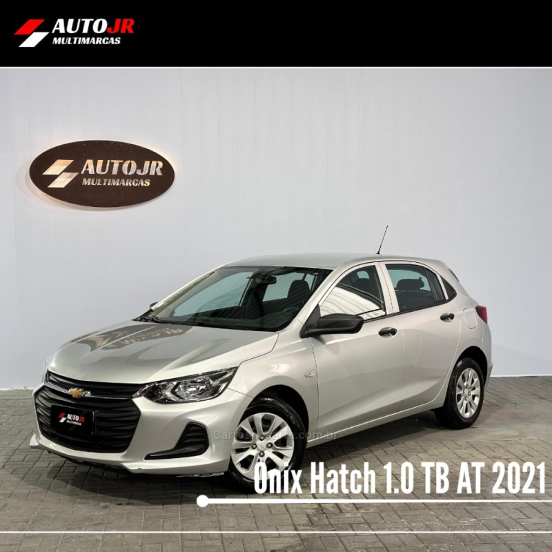 onix 1.0 hatch turbo 12v flex 4p automatico 2021 vacaria