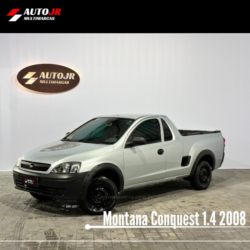 montana 1.4 mpfi conquest cs 8v flex 2p manual 2008 vacaria