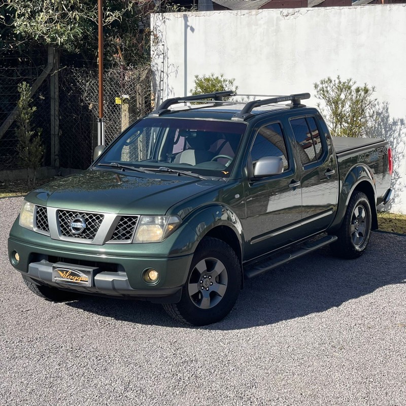frontier 2.5 se attack 4x4 cd turbo eletronic diesel 4p manual 2013 caxias do sul