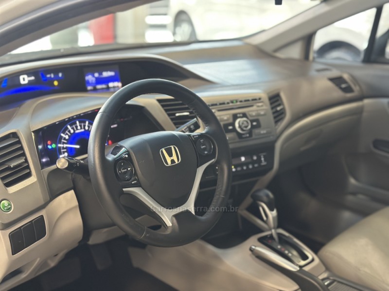 CIVIC 1.8 LXL SE 16V FLEX 4P AUTOMÁTICO - 2013 - ESTâNCIA VELHA