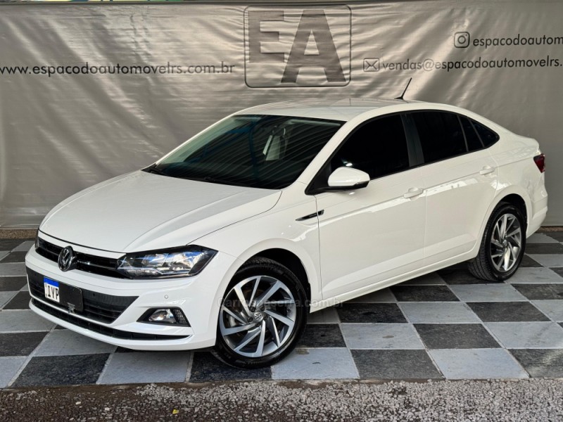 virtus 1.0 200 tsi highline automatico 2019 nova prata