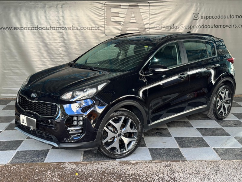 sportage 2.0 ex 4x2 16v flex 4p automatico 2018 nova prata