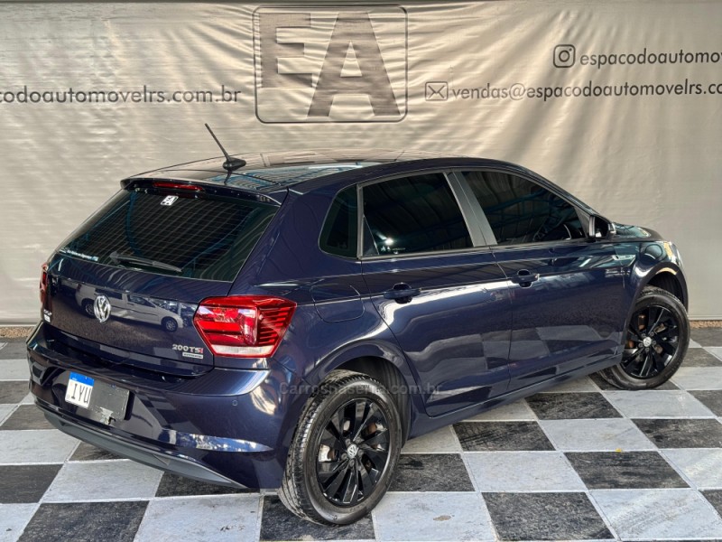 POLO 1.0	200 TSI HIGHLINE AUTOMÁTICO  - 2019 - NOVA PRATA
