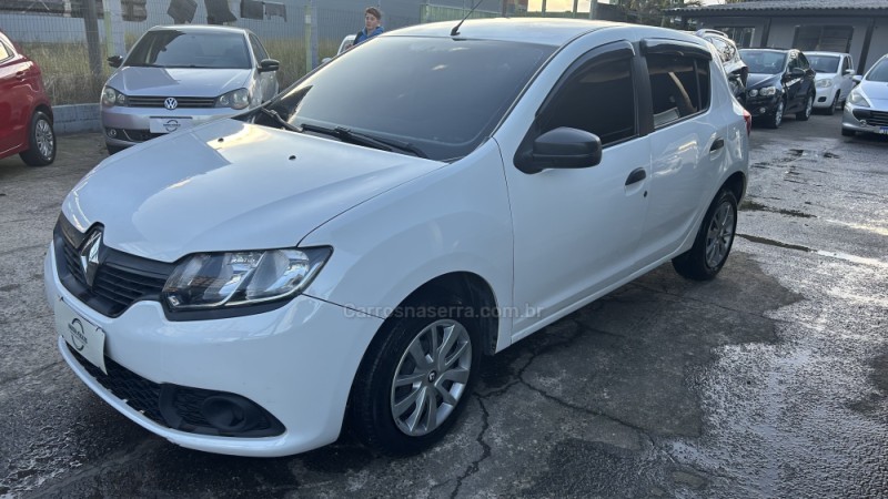 SANDERO 1.0 AUTHENTIQUE 8V FLEX 4P MANUAL - 2018 - GRAVATAí