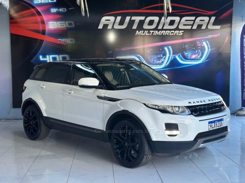 RANGE ROVER EVOQUE 2.0 PURE 4WD 16V GASOLINA 4P AUTOMÁTICO - 2013 - NOVO HAMBURGO