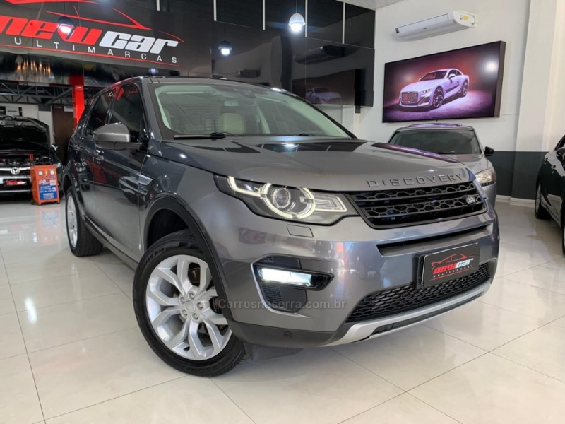 DISCOVERY SPORT 2.0 16V SI4 TURBO GASOLINA HSE 4P AUTOMÁTICO - 2017 - NOVO HAMBURGO