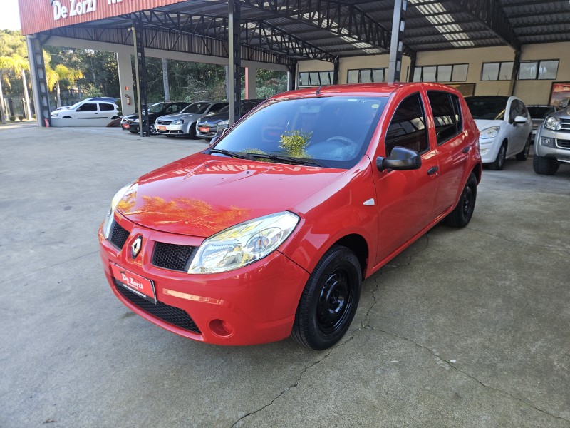 sandero 1.0 authentique 16v flex 4p manual 2010 caxias do sul