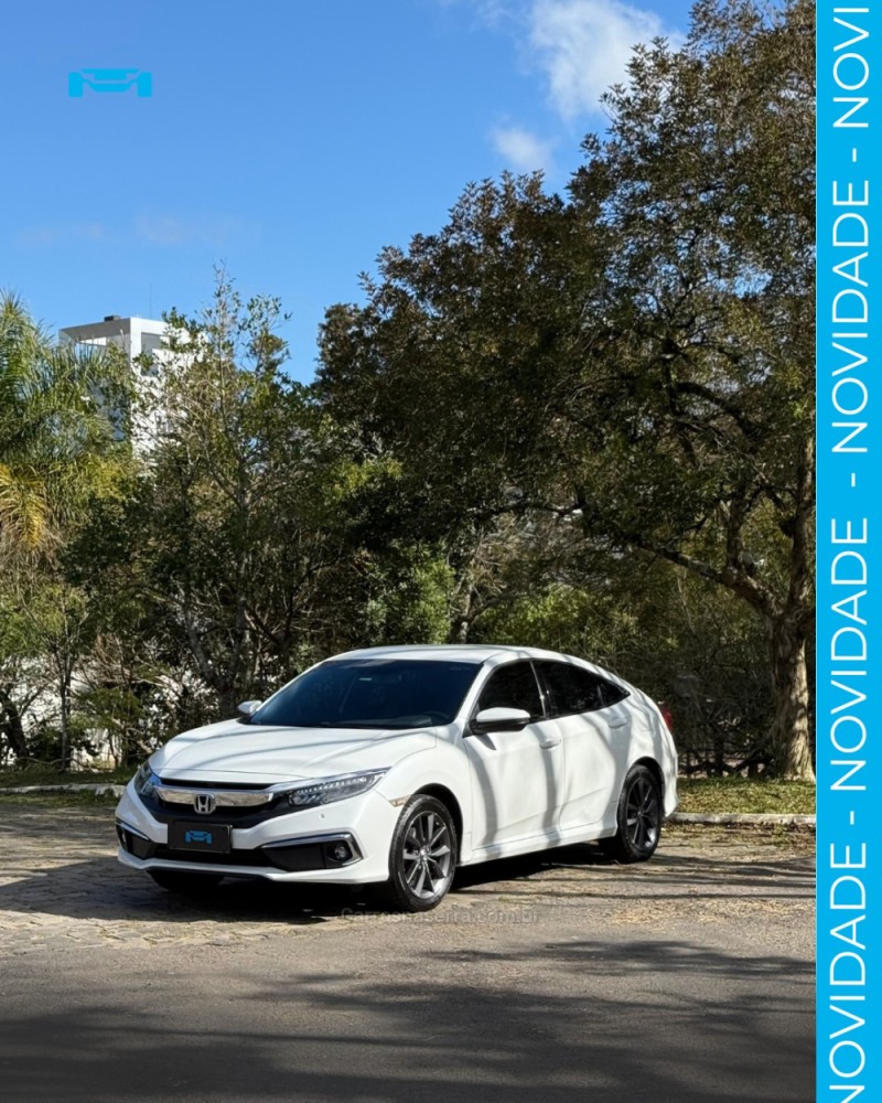 civic 2.0 exl 16v flex 4p automatico 2021 farroupilha