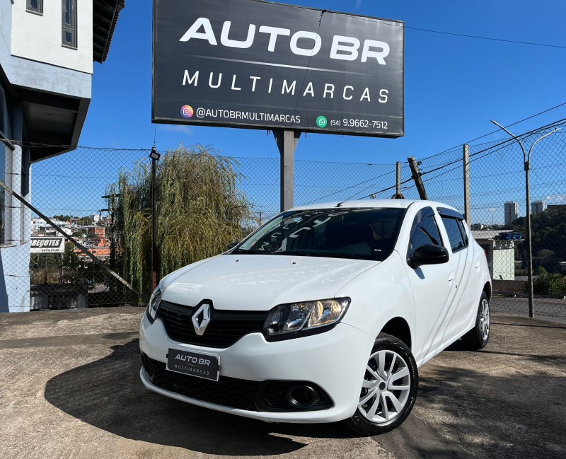 SANDERO 1.0 AUTHENTIQUE 12V FLEX 4P MANUAL - 2018 - CAXIAS DO SUL