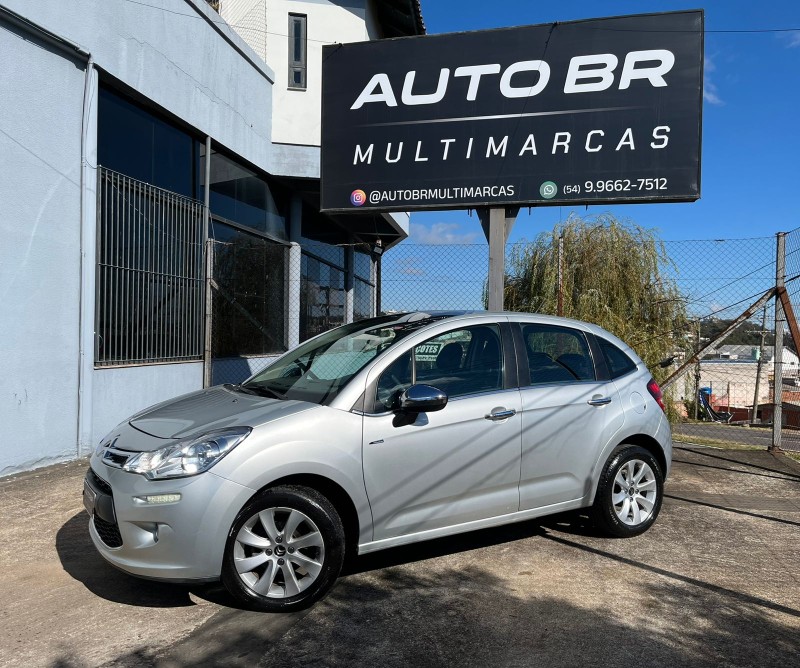 C3 1.6 EXCLUSIVE 16V FLEX 4P MANUAL - 2014 - CAXIAS DO SUL
