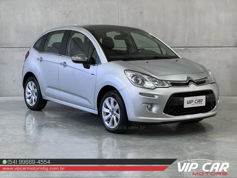 C3 1.6 EXCLUSIVE BVA 16V FLEX 4P AUTOMÁTICO - 2014 - FARROUPILHA