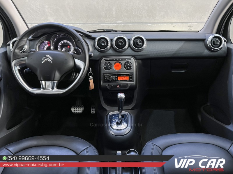 C3 1.6 EXCLUSIVE BVA 16V FLEX 4P AUTOMÁTICO - 2014 - FARROUPILHA