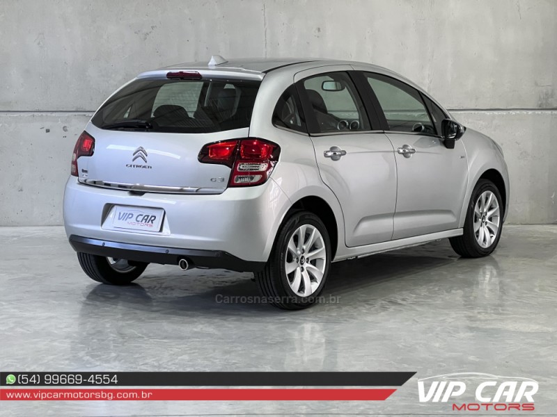 C3 1.6 EXCLUSIVE BVA 16V FLEX 4P AUTOMÁTICO - 2014 - FARROUPILHA