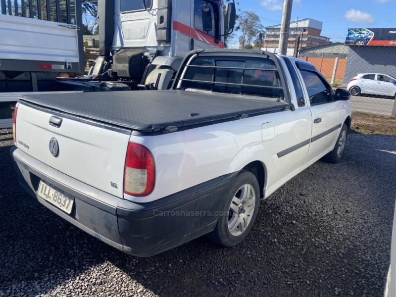 saveiro 1.6 mi city cs 8v gasolina 2p manual g.iii 2004 caxias do sul