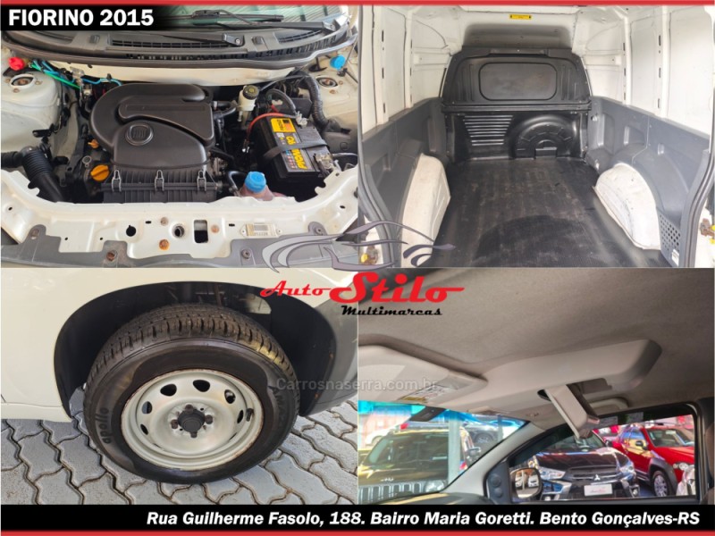 FIORINO 1.4 MPI FURGÃO 8V FLEX 2P MANUAL - 2015 - BENTO GONçALVES