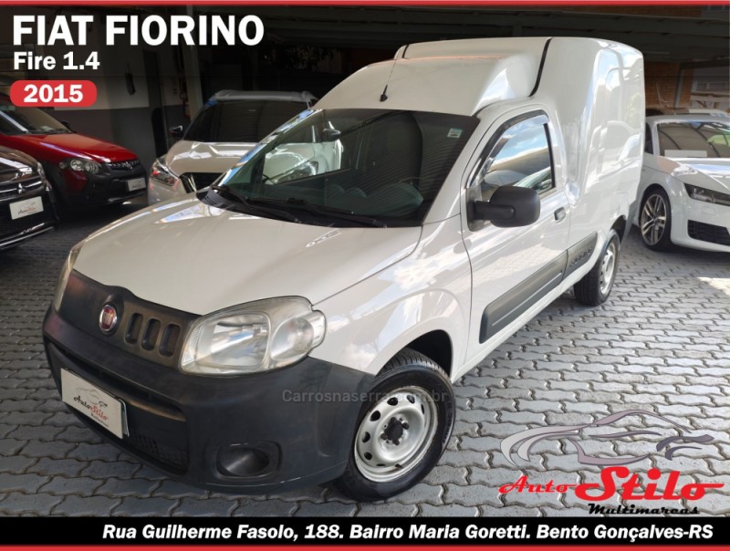 fiorino 1.4 mpi furgao 8v flex 2p manual 2015 bento goncalves