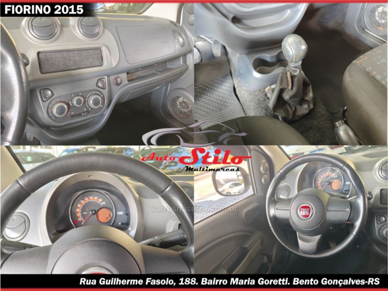 FIORINO 1.4 MPI FURGÃO 8V FLEX 2P MANUAL - 2015 - BENTO GONçALVES