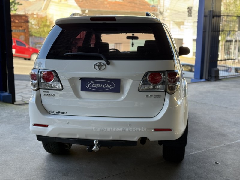 HILUX SW4 2.7 SR 4X2 16V FLEX 4P AUTOMÁTICO - 2012 - CAXIAS DO SUL